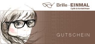 Brille Einmal Gutschein